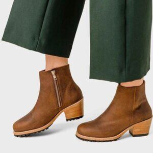 Portland Leather Patina Ankle Bootie Canyon Size 8 EU 39